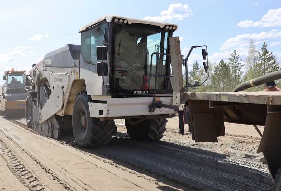 Республика Саха (Якутия): реконструкцию более 8 км трассы «Умнас» завершат этой осенью