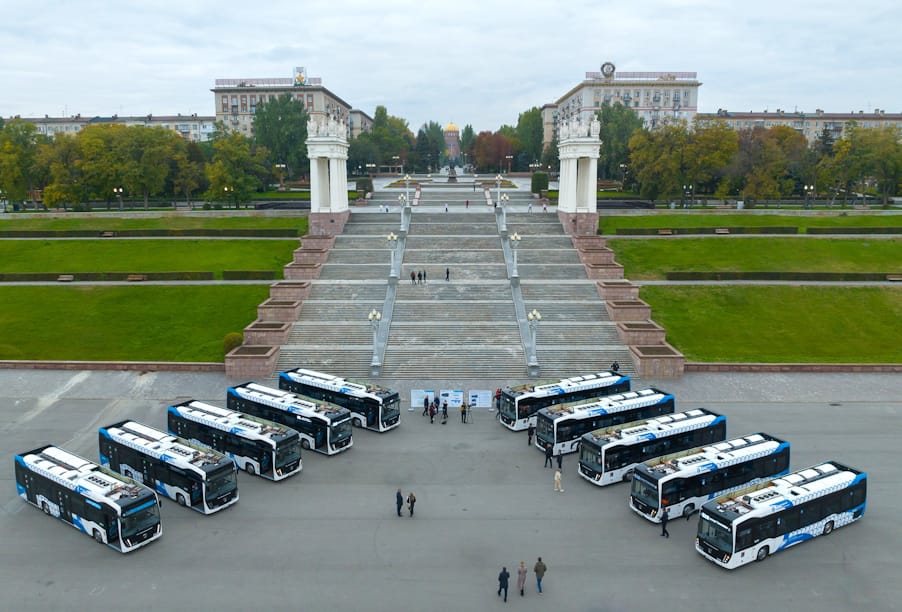 С начала выхода на маршрут волгоградские электробусы перевезли более 2 млн пассажиров