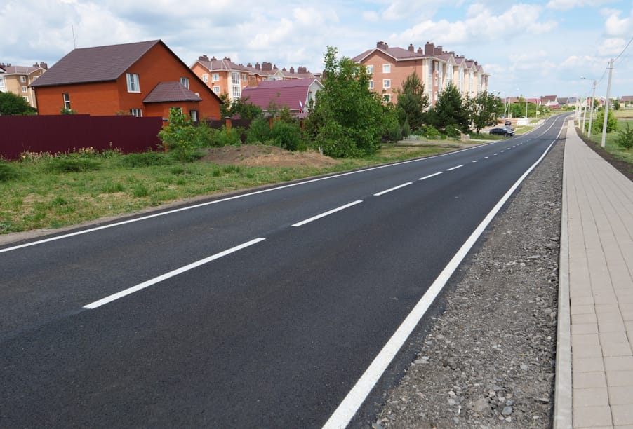 Белгородская область: в поселке Северный отремонтировали три участка улично-дорожной сети